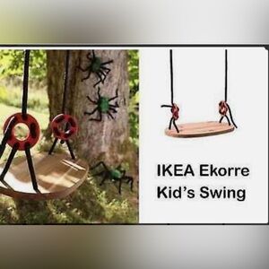 IKEA Ekorre Wooden Swing